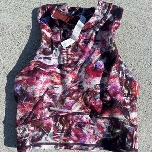 lululemon athletica Women's Multicolor Abstract Sports bra